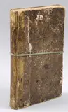 Studieboekje schilder, 19e eeuw, Bijzonder 19e eeuws boekje vol met aquarellen, sepia's en tekeningen gedateerd 1840