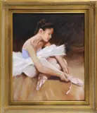 Onduidelijk gesigneerd, danseres