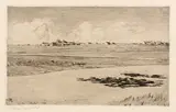 Onduidelijk gesigneerd, kustplaats