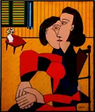 G. Diepeveen, man en vrouw