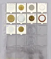10 Herdenkingsmunten, zilver, Tien herdenkingsmunten waaronder; 2 Munten "150 jaar Gr. + Jagers" (1 zilver, 1 brons.)