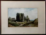H. Hopley White, aquarel, Hopley White (Engelse school), aquarel op papier, St