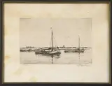 Ets van Roodenburgh, Gorinchem 22x14cm, Roodenburgh, Ets van Roodenburgh (Den Haag 1895), Gorinchem 22x14cm