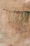 Jupp Lückeroth, "Rodini Schlucht", Mischtechnik (Gouache) auf Karton