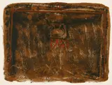 Ohne Titel by Antoni Tàpies, Farblithografie auf BFK RIVES (Wasserzeichen), sold Nov 2015