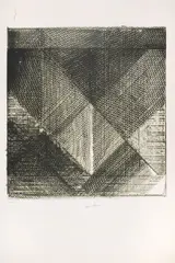 Lichtgitter by Heinz Mack, Serigrafie auf Kupferdruck-Bütten, sold Nov 2015