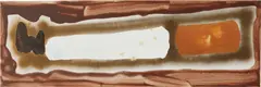 Cigarette (brown) by Katherine Bernhardt, 2014, acrylic and spray paint on canvas, sold Feb 2019