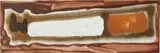 Katherine Bernhardt, Cigarette (brown)