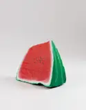 Nicolas Party, Blakam's stone (watermelon), 2013, acrylic on stone