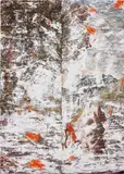 Angel Otero, Frozen Patios, 2014, oil and oil paint skins on canvas