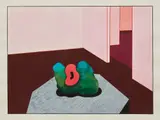 Ken Price, Interior with Sculpture