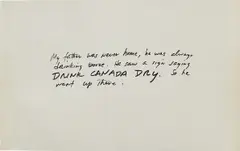 Untitled (Joke) by Richard Prince, 1986, ink on paper, sold Feb 2019