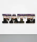 Doug Aitken, the handle comes up, the hammer comes down
