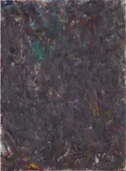Untitled by Milton Resnick, 1975, oil on paper, sold Feb 2019