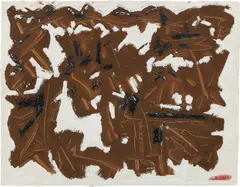 Untitled by David Smith, 1954, tempera, egg ink and oil on paper, offered Feb 2019