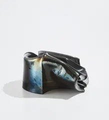 Untitled by John Chamberlain, 1970, mineral-coated synthetic polymer resin, sold Feb 2019