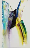 Phenomena Compass Star by Paul Jenkins, 1979, acrylic on canvas, sold Feb 2019
