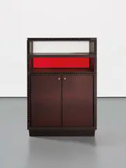 Pantry by Thomas Schütte, 2005, wood, Plexiglas and steel, offered Feb 2019