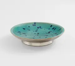 Plate by Thomas Schütte, 2005, glazed ceramic, sold Feb 2019