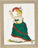 Fernando Botero, La Diva (La fille du régiment)