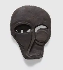 Oxford Mask by Thomas Houseago, 2010, bronze, sold Feb 2019