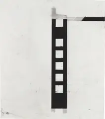 Untitled by Joel Shapiro, 1977, charcoal on paper, sold Feb 2019