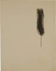 Untitled by Sam Francis, 1950, ink on paper, sold Feb 2019