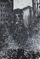 Rosson Crow, Canyons of Heroes, 2011, acrylic and oil on canvas