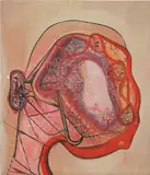 Untitled by Jakub Julian Ziółkowski, 2006, oil on canvas, sold Feb 2019