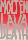 Eddie Peake, Molten Lava Death, 2013, lacquered spray paint on polished stainless steel