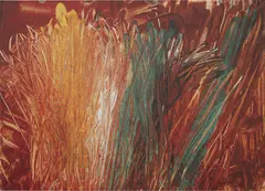Louis Eisner, Congo Rothko I, 2015, oil on canvas
