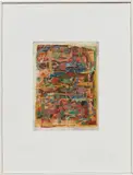 Scott Olson, Untitled, 2013, oil and marble dust on panel, in artist's frame