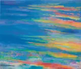 Jean-Baptiste Bernadet, Study for Sunset - 28 (After Frederic Church), 2014, oil on canvas