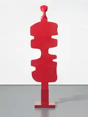 Alain Kirili, Plastiras, 2003, acrylic on forged iron