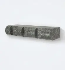 Untitled by Donald Judd, galvanized iron, sold May 2019