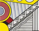 Roy Lichtenstein, Modern Painting, 1967, oil and Magna on canvas