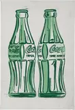 Two Coke Bottles by Andy Warhol, 1962, silkscreen ink on canvas, sold May 2019