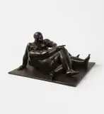Fernando Botero, The Lovers, 1989, bronze with brown patina