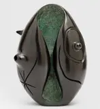 Joan Miró, Conque, 1969, bronze with brown and green patina