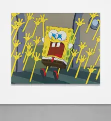 Kaws, THE WALK HOME, 2012, acrylic on canvas