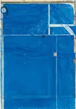 Richard Diebenkorn, Untitled, 1982, gouache, crayon and pasted paper on joined paper