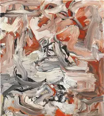 Willem de Kooning, Untitled XVI, 1976, oil on canvas