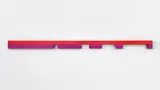 Donald Judd, Untitled, 1987, anodized aluminum
