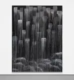 Pat Steir, Monk Tuyu Meditating Waterfall
