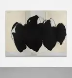 Robert Motherwell, Untitled (Elegy), 1983-1985, acrylic and charcoal on canvas