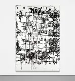 Christopher Wool, Untitled, 1998, enamel on canvas on panel