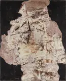 Jean Dubuffet, Ciboulot Pistolet, oil on canvas
