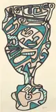 Jean Dubuffet, Le verre d'eau, marker on paper