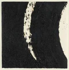 Richard Serra, Tracks #31, 2007, paintstick on handmade paper