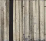 Piero Pizzi Cannella, Nero, Ferro, Battuto; Sottile, Ferro, Battuto (Diptych)